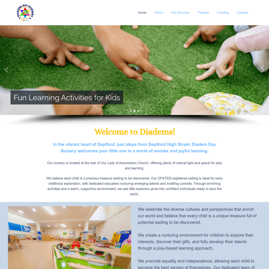 Diadems Day Nursery Nurturing Young Minds Through Play Curiosity